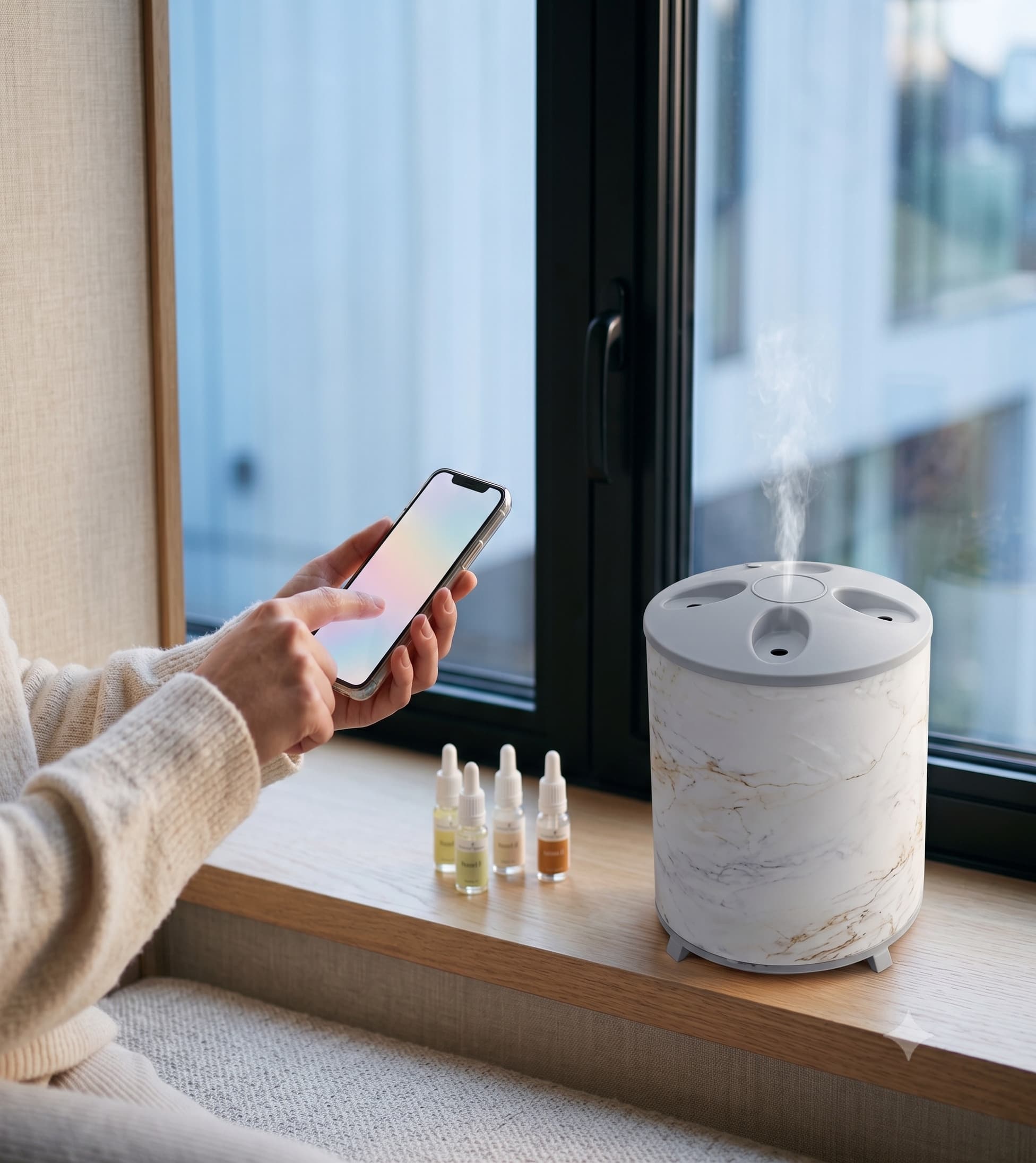 Using the AromaIQ app